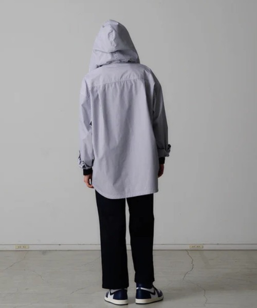 FACETASM（ファセッタズム）の「FACETASM/ファセッタズム/HOODED SHIRT（シャツ/ブラウス・メンズ・ブルー・4）」の5枚目の写真