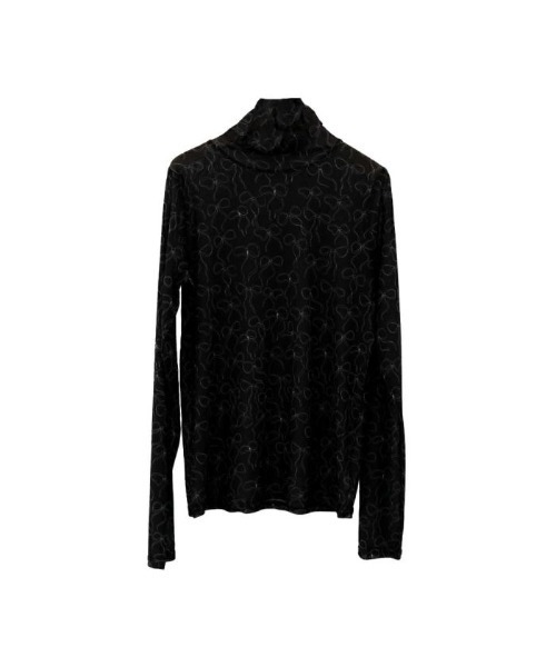 aquagarage(アクアガレージ)の「リボン柄シアートップス(その他トップス・レディース・グレー/ブラック・M)」の7枚目の写真