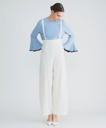 美品【AK+1 by EFFE BEAMS】 フランネルウール タックパンツ 美品【AK+1 by EFFE BEAMS】 フランネルウール タックパンツ