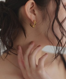 ECLAM（クラム）の「<ステンレス>スクエアピアス（ピアス（両耳用））」