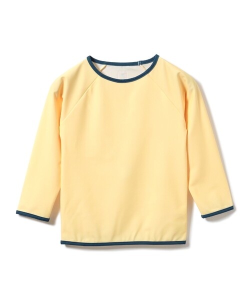 こども ビームス（コドモビームス）の「長袖 プルオーバー ラッシュガード 2025SS（100～130cm）（ラッシュガード・キッズ・イエロー系その他4/ダークグリーン・100/110/120/130）」の11枚目の写真
