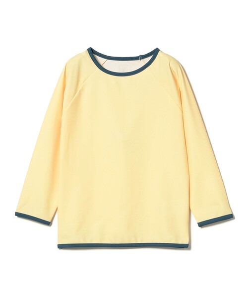 こども ビームス（コドモビームス）の「長袖 プルオーバー ラッシュガード 2025SS（100～130cm）（ラッシュガード・キッズ・イエロー系その他4/ダークグリーン・100/110/120/130）」の10枚目の写真