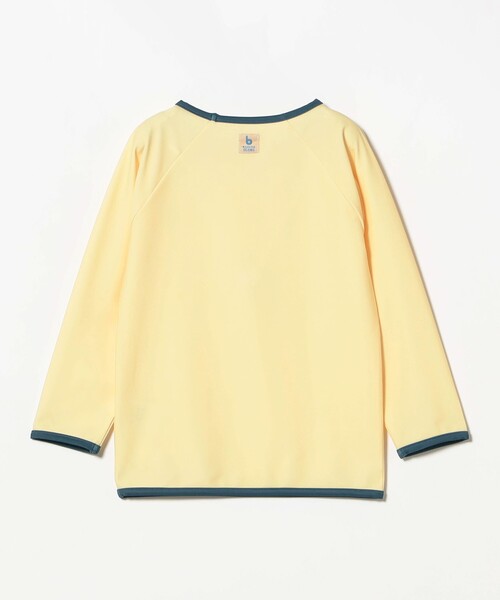 こども ビームス（コドモビームス）の「長袖 プルオーバー ラッシュガード 2025SS（100～130cm）（ラッシュガード・キッズ・イエロー系その他4/ダークグリーン・100/110/120/130）」の9枚目の写真