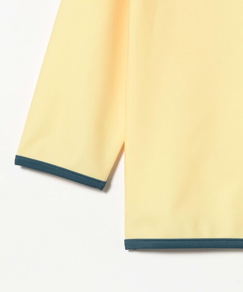 こども ビームス（コドモビームス）の「長袖 プルオーバー ラッシュガード 2025SS（100～130cm）（ラッシュガード・キッズ・イエロー系その他4/ダークグリーン・100/110/120/130）」の6枚目の写真