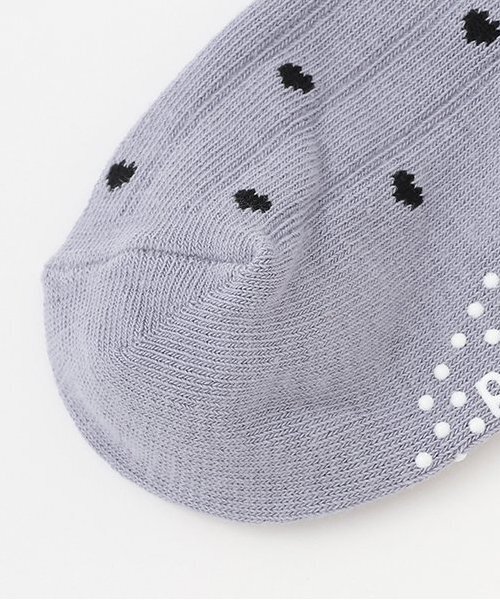 petit main（プティマイン）の「ハート・ラインクルーソックス2P（ソックス/靴下・キッズ・ブラック/ライトグリーン/カラフル・SS/S/M/L）」の6枚目の写真