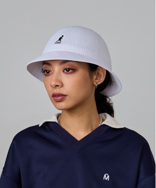 KANGOL(カンゴール)の「KANGOL TROPIC VENTAIR SNIPE / カンゴール(ハット・レディース・ブラック/ホワイト・MEDIUM/LARGE/X-LARGE)」の3枚目の写真