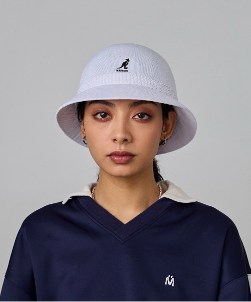 KANGOL(カンゴール)の「KANGOL TROPIC VENTAIR SNIPE / カンゴール(ハット・レディース・ブラック/ホワイト・MEDIUM/LARGE/X-LARGE)」の4枚目の写真