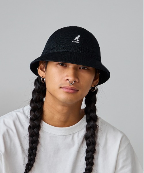 KANGOL(カンゴール)の「KANGOL TROPIC VENTAIR SNIPE / カンゴール(ハット・レディース・ブラック/ホワイト・MEDIUM/LARGE/X-LARGE)」の9枚目の写真