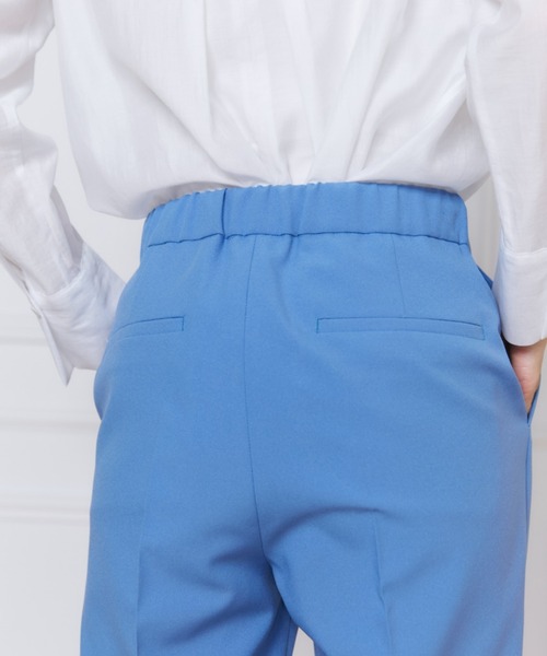 INED（イネド）の「【2025NEW】美脚テーパードパンツ（その他パンツ・レディース・その他/ブルー/チェック/オフホワイト/ブラック/ベージュ・9号/7号/5号/11号）」の17枚目の写真