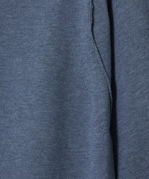 DESIGNWORKS（デザインワークス）の「【トップメランジ】ハイツイスト モックネック ニット（ニット/セーター・メンズ・グレイッシュブルー/グレー・50/48/46）」の12枚目の写真