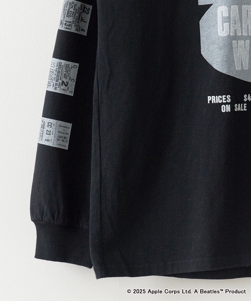 Johnbull（ジョンブル）の「Johnbull/ジョンブル TheBeatles CARNEGIE HALL LST ビートルズ ロンT メンズ 夏物 夏服（Tシャツ/カットソー・メンズ・ホワイト/ブラック・L/M）」の7枚目の写真