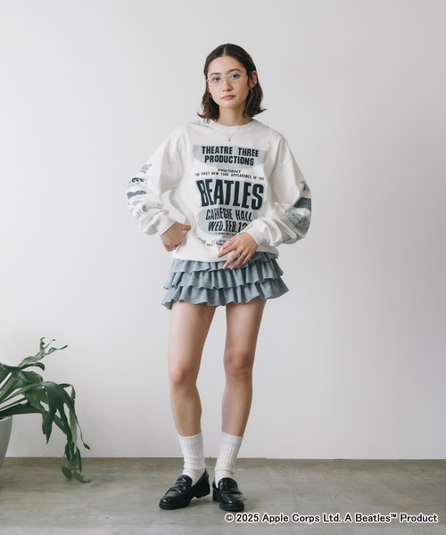 Johnbull（ジョンブル）の「Johnbull/ジョンブル TheBeatles CARNEGIE HALL LST ビートルズ ロンT メンズ 夏物 夏服（Tシャツ/カットソー・メンズ・ホワイト/ブラック・L/M）」の16枚目の写真