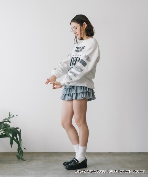 Johnbull（ジョンブル）の「Johnbull/ジョンブル TheBeatles CARNEGIE HALL LST ビートルズ ロンT メンズ 夏物 夏服（Tシャツ/カットソー・メンズ・ホワイト/ブラック・L/M）」の19枚目の写真