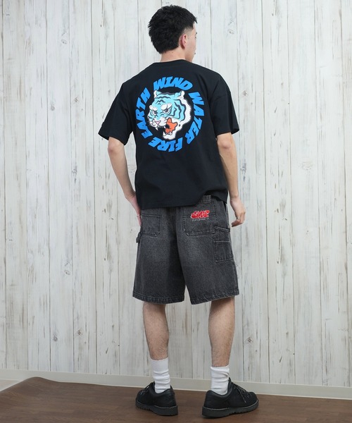 ELEMENT(エレメント)の「ELEMENT/エレメント 半袖Tシャツ バックプリント オーバーサイズ BF021-206(Tシャツ/カットソー・メンズ・ライトグレー/ブラック/ホワイト・L/M/XL)」の16枚目の写真