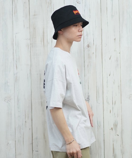 ELEMENT(エレメント)の「ELEMENT/エレメント 半袖Tシャツ バックプリント オーバーサイズ BF021-206(Tシャツ/カットソー・メンズ・ライトグレー/ブラック/ホワイト・L/M/XL)」の20枚目の写真