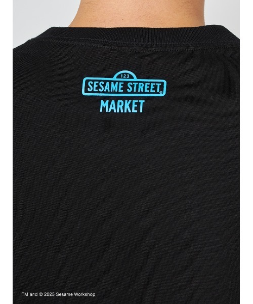 SESAME STREET(セサミストリート)の「【UNISEX】クッキーモンスター アートTシャツ(RADIO)(Tシャツ/カットソー・レディース・ライム/ブラック・MEDIUM/LARGE)」の10枚目の写真