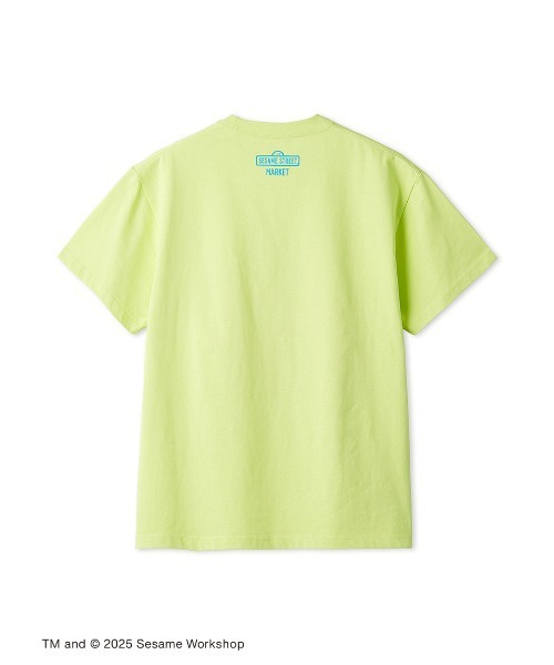 SESAME STREET(セサミストリート)の「【UNISEX】クッキーモンスター アートTシャツ(RADIO)(Tシャツ/カットソー・レディース・ライム/ブラック・MEDIUM/LARGE)」の11枚目の写真