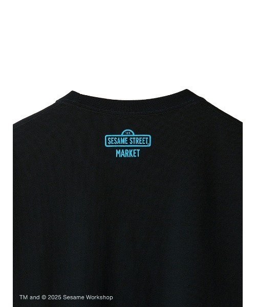SESAME STREET(セサミストリート)の「【UNISEX】クッキーモンスター アートTシャツ(RADIO)(Tシャツ/カットソー・レディース・ライム/ブラック・MEDIUM/LARGE)」の16枚目の写真