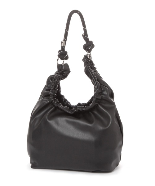 BAYFLOW（ベイフロー）の「※2WAYシャーリングバッグ（ハンドバッグ・レディース・アイボリー/ブラック/イエロー・FREE）」の14枚目の写真