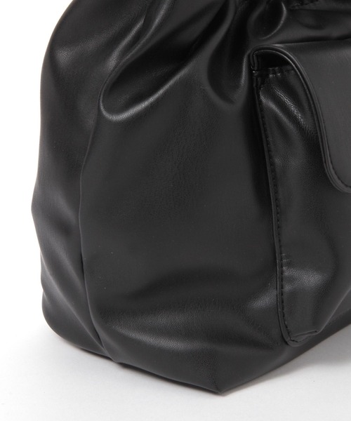 BAYFLOW（ベイフロー）の「※2WAYシャーリングバッグ（ハンドバッグ・レディース・アイボリー/ブラック/イエロー・FREE）」の19枚目の写真