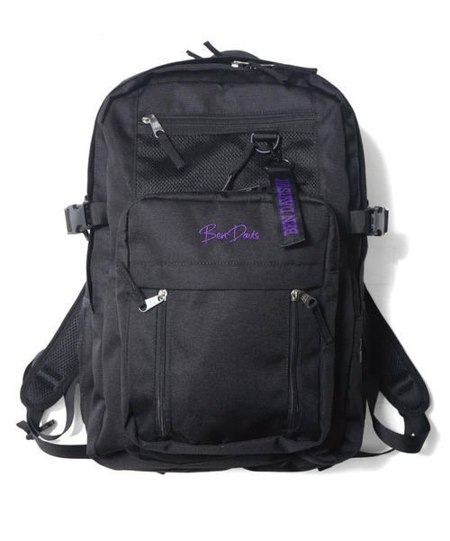 BEN DAVIS(ベンデイビス)の「《BEN DAVIS》LARGE DAYPACK 29L(バックパック/リュック・メンズ・ライトベージュ/ブラック×ホワイト/ブラック×パープル/ブラック×レッド・FREE)」の2枚目の写真