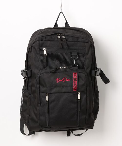 BEN DAVIS(ベンデイビス)の「《BEN DAVIS》LARGE DAYPACK 29L(バックパック/リュック・メンズ・ライトベージュ/ブラック×ホワイト/ブラック×パープル/ブラック×レッド・FREE)」の15枚目の写真