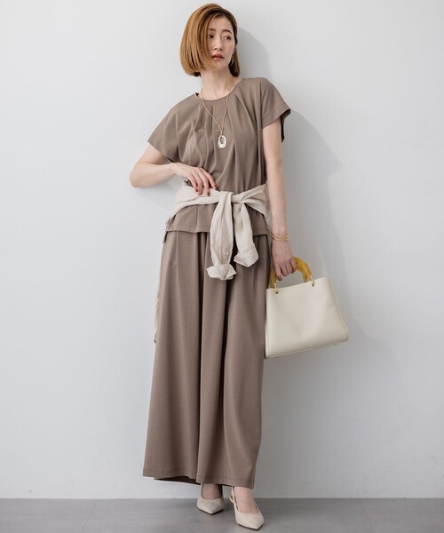 23区 S(ニジュウサンクチイサイサイズ)の「LIBECO ベーシック シャツ(シャツ/ブラウス・レディース・ホワイト系/ネイビー系/オレンジ系1/ダークグリーン系1/ダークブラウン系1/ローズ系/ベージュ系/ふじ色系1・32)」の12枚目の写真