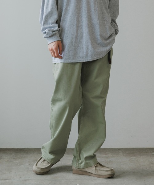 Gramicci(グラミチ)の「Gramicci/グラミチ GRAMICCI PANT STRAIGHT FIT グラミチパンツ ストレートフィット 2026年 夏 夏服 秋服(チノパンツ・メンズ・オリーブ/ダークネイビー/ベージュ/ライトカーキ/ブラック/グレイッシュベージュ/チャコールグレー/サンドベージュ/ブラウン/グリーン/グリーン系/ネイビー/ナチュラル/チョコ/グレー系その他/ウッド/ライトグリーン/セージグリーン/アイボリー/ライトパープル・XL/L/M/S/XXL)」の17枚目の写真