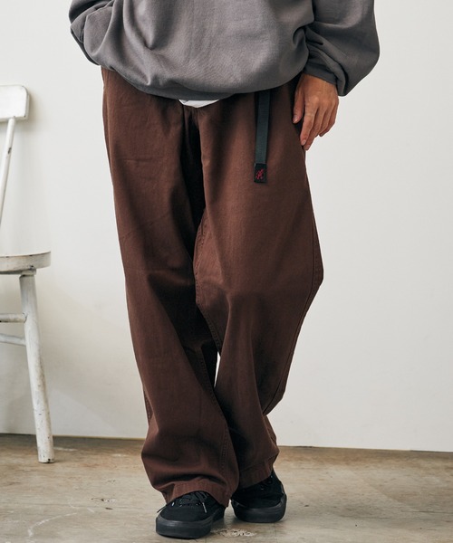 Gramicci(グラミチ)の「Gramicci/グラミチ GRAMICCI PANT STRAIGHT FIT グラミチパンツ ストレートフィット 2026年 夏 夏服 秋服(チノパンツ・メンズ・オリーブ/ダークネイビー/ベージュ/ライトカーキ/ブラック/グレイッシュベージュ/チャコールグレー/サンドベージュ/ブラウン/グリーン/グリーン系/ネイビー/ナチュラル/チョコ/グレー系その他/ウッド/ライトグリーン/セージグリーン/アイボリー/ライトパープル・XL/L/M/S/XXL)」の6枚目の写真