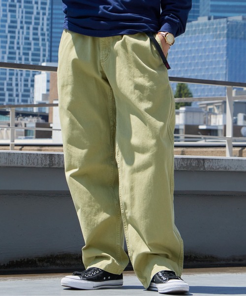 Gramicci(グラミチ)の「Gramicci/グラミチ GRAMICCI PANT STRAIGHT FIT グラミチパンツ ストレートフィット 2026年 夏 夏服 秋服(チノパンツ・メンズ・オリーブ/ダークネイビー/ベージュ/ライトカーキ/ブラック/グレイッシュベージュ/チャコールグレー/サンドベージュ/ブラウン/グリーン/グリーン系/ネイビー/ナチュラル/チョコ/グレー系その他/ウッド/ライトグリーン/セージグリーン/アイボリー/ライトパープル・XL/L/M/S/XXL)」の15枚目の写真