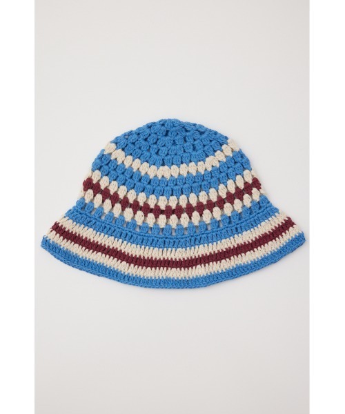 RODEO CROWNS WIDE BOWL（ロデオクラウンズワイドボウル）の「ガラニットハット（ハット・レディース・グレー系その他/マルチ/ブルー系その他・FREE）」の5枚目の写真