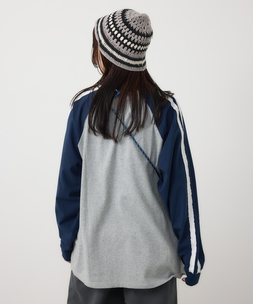 RODEO CROWNS WIDE BOWL（ロデオクラウンズワイドボウル）の「ガラニットハット（ハット・レディース・グレー系その他/マルチ/ブルー系その他・FREE）」の21枚目の写真