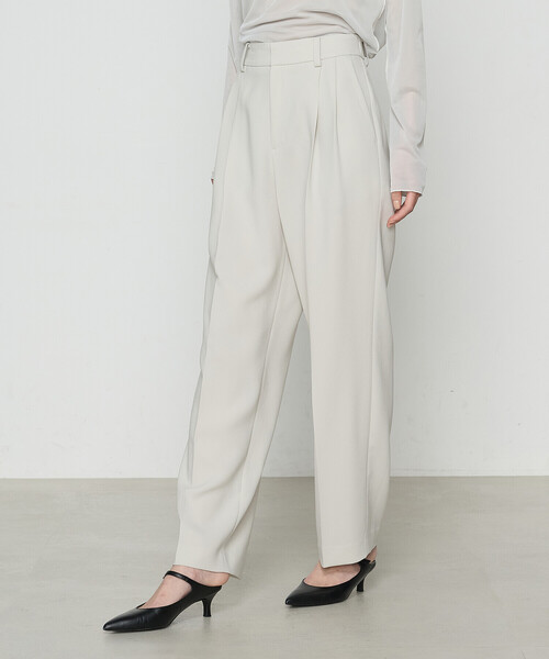 COMME CA（コムサ）の「【セットアップ対応】アチェローザダブルクロス パンツ（その他パンツ・レディース・グリーン系その他/ネイビー・7号/11号/9号）」の19枚目の写真