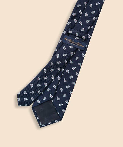 BROOKS BROTHERS（ブルックスブラザーズ）の「シルク スモールペイズリー ジャカードタイ（ネクタイ・メンズ・グリーン/バーガンディー/ネイビー/ベージュ・ONE SIZE）」の7枚目の写真