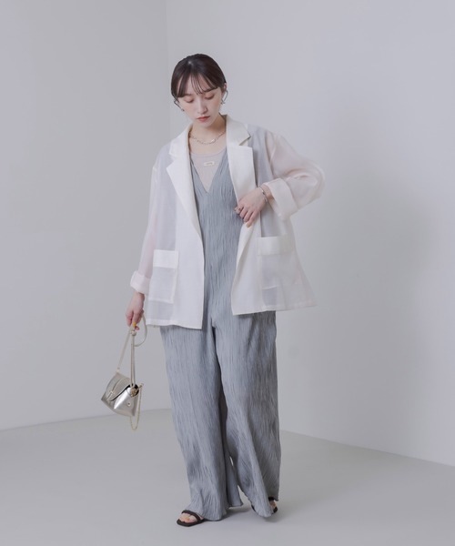 シアーテーラードラフジャケット Eimee Law│Eimee Law