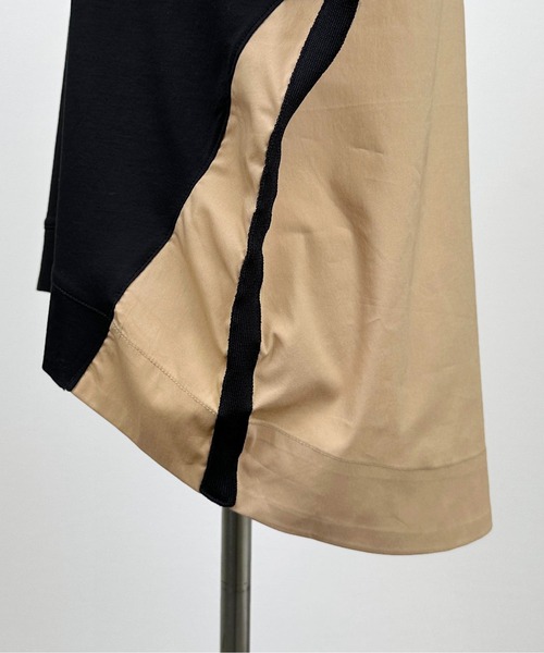 PICCIN(ピッチン)の「配色布帛切り替えプルオーバー(Tシャツ/カットソー・レディース・ホワイト系その他/ブラック系その他・M)」の20枚目の写真
