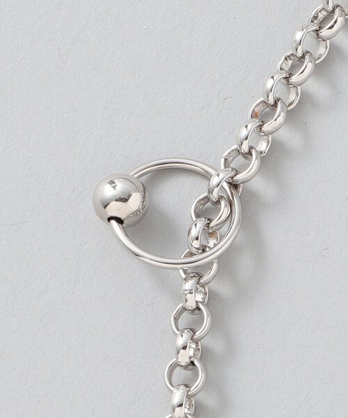 JUSTINE CLENQUET（ジュスティーヌクランケ）の「【JUSTINE CLENQUET/ジュスティーヌクランケ】ネックレス LAUREN NECKLACE 31JC02LAUREN2（ネックレス・レディース・シルバー系その他・FREE）」の2枚目の写真