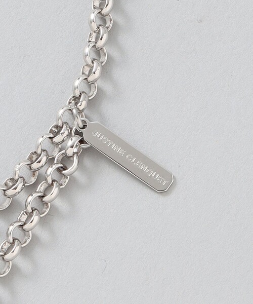 JUSTINE CLENQUET（ジュスティーヌクランケ）の「【JUSTINE CLENQUET/ジュスティーヌクランケ】ネックレス LAUREN NECKLACE 31JC02LAUREN2（ネックレス・レディース・シルバー系その他・FREE）」の3枚目の写真