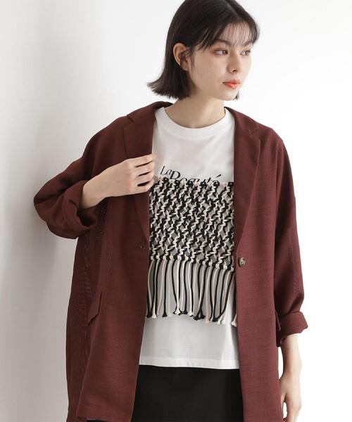 THE SHOP TK (ザ ショップ ティーケー )の「マクラメビスチェ(タンクトップ・レディース・ブラック系4/ブラック・99)」の20枚目の写真