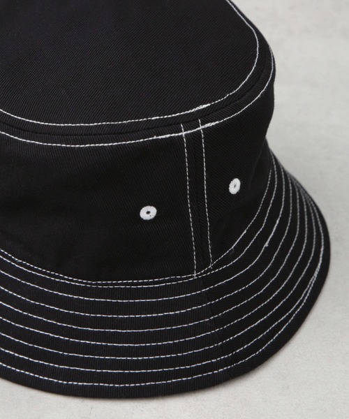 Lee（リー）の「Lee/LE NO-DYE BUCKET HAT（ハット・メンズ・ホワイト/ブラック・FREE）」の8枚目の写真