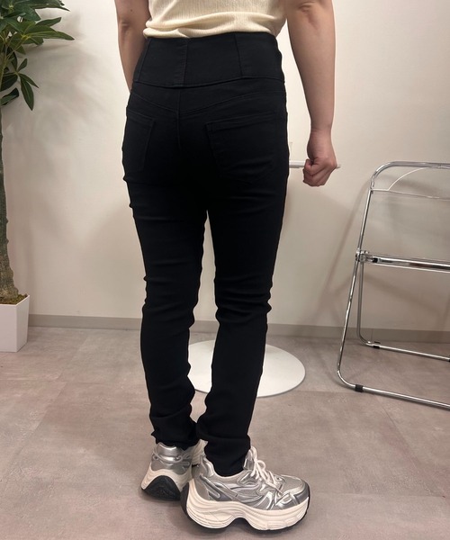 UP START(アップスタート)の「【sevens】PT ハイウエストスキニーパンツ(その他パンツ・レディース・ブラック/ブラック系その他/ブルー・FREE)」の13枚目の写真