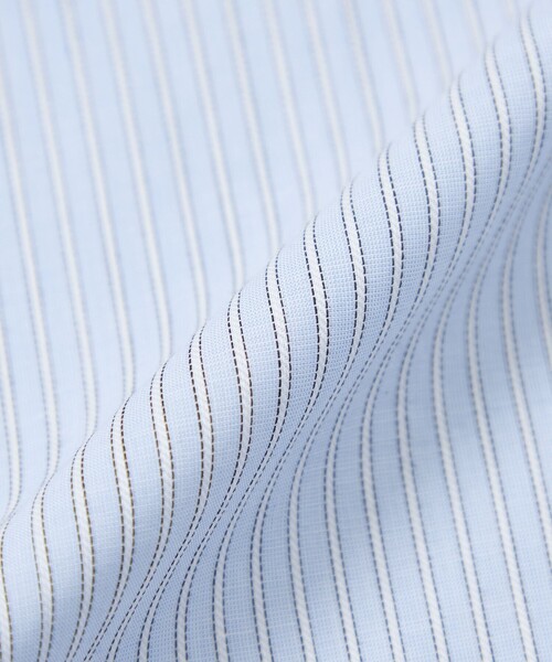 amaca（アマカ）の「先染めストライプブラウス（シャツ/ブラウス・レディース・ピンク系その他2/ブルー系その他4・38/40）」の10枚目の写真