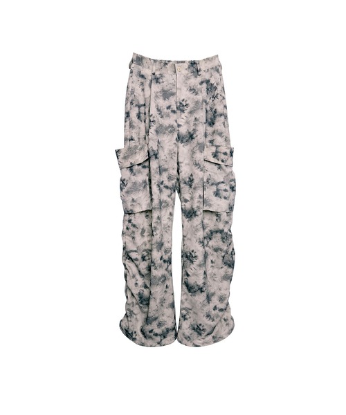 Nora Lily(ノラリリー)の「【Nora Lily】「elle」Uneven color Cargo Pants(カーゴパンツ・レディース・ブラック系その他/ホワイト系その他/カーキ系・FREE)」の10枚目の写真