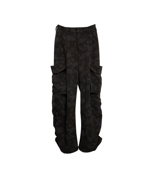 Nora Lily(ノラリリー)の「【Nora Lily】「elle」Uneven color Cargo Pants(カーゴパンツ・レディース・ブラック系その他/ホワイト系その他/カーキ系・FREE)」の18枚目の写真