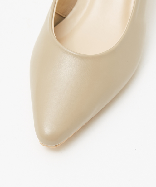 Au BANNISTER(オゥバニスター)の「【販売店舗限定】ブロックヒールミドルパンプス(パンプス・レディース・シルバー/ブラック/ベージュ・36/37/38/35/39)」の17枚目の写真