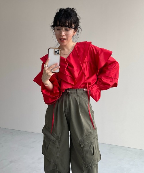 vintage like curve cargo pant / ヴィンテージライクカーブ