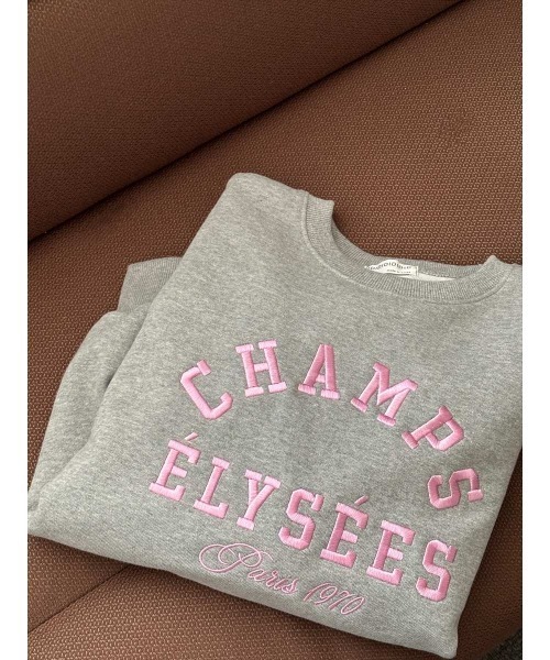 Day and Grade(デイアンドグレイド)の「ロゴ刺繍スウェット(スウェット・レディース・ライトグレー・FREE)」の5枚目の写真
