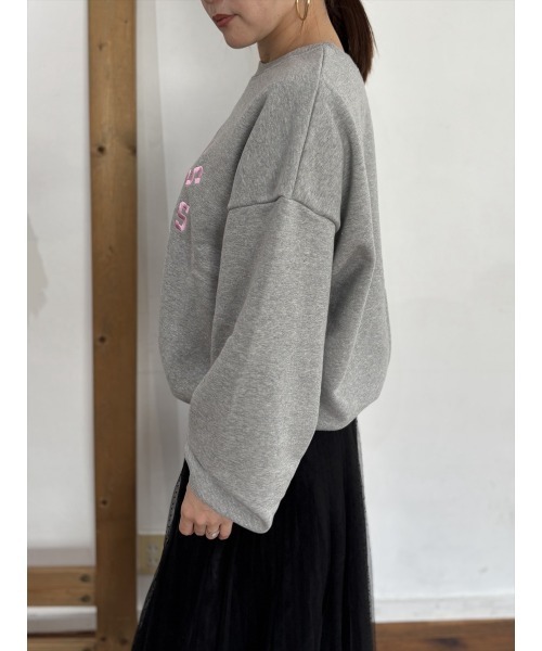 Day and Grade(デイアンドグレイド)の「ロゴ刺繍スウェット(スウェット・レディース・ライトグレー・FREE)」の18枚目の写真