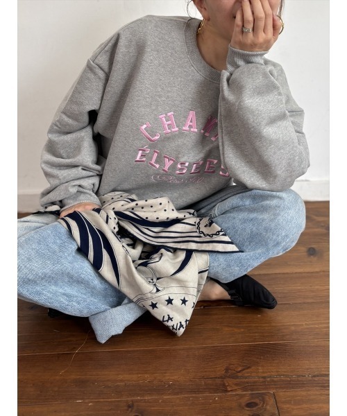 Day and Grade(デイアンドグレイド)の「ロゴ刺繍スウェット(スウェット・レディース・ライトグレー・FREE)」の17枚目の写真