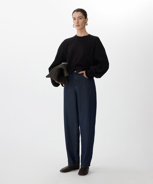 JNBY（ジェーエヌビーワイ）の「Sculpted Motion Wire Top / ワイヤートップス（Tシャツ/カットソー・レディース・ホワイト/グレー・36/34）」の12枚目の写真